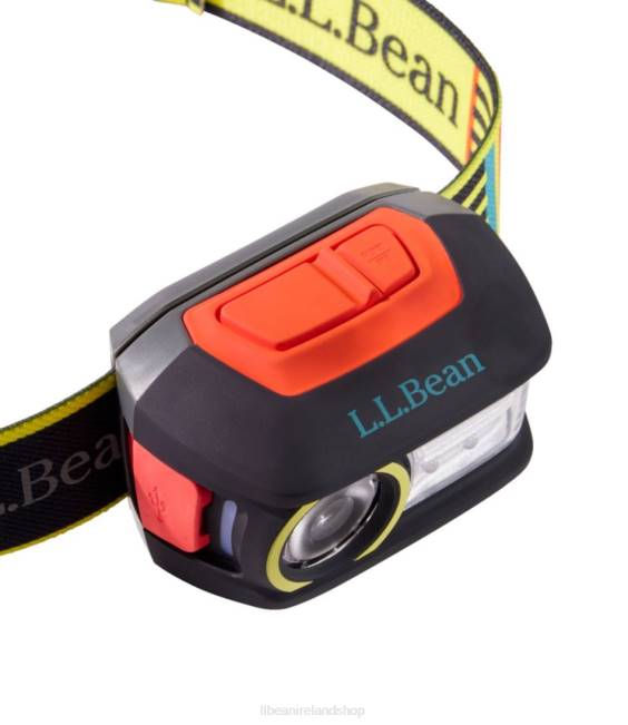 LLBean Trailblazer 300 Rechargeable Headlamp Unisex J46J1597 Outdoor Accessories Black/Cherry Tomato
