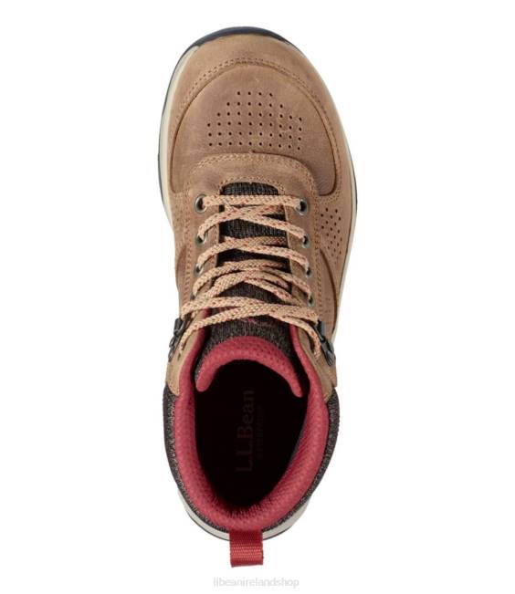 LLBean Trailduster Hiking Boots Women J46J3807 Footwear Barley/Rust Orange