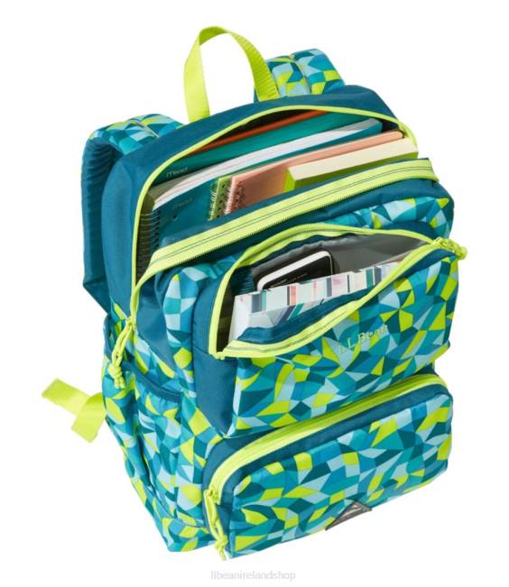 LLBean Trailfinder Backpack Print Unisex J46J2392 Accessories Citron Geo