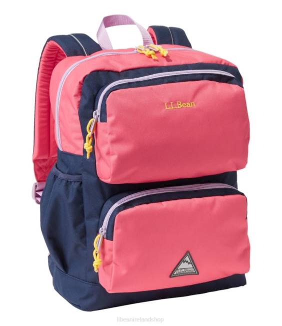 LLBean Trailfinder Backpack Unisex J46J4267 Accessories Ruby Coral/Bright Navy