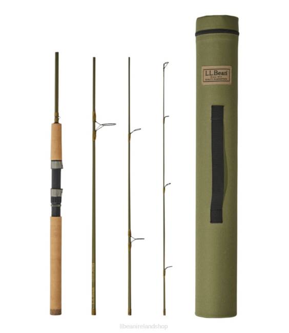 LLBean Travel Spin Rod 4 pc Unisex J46J1408 Fishing Pearl Green