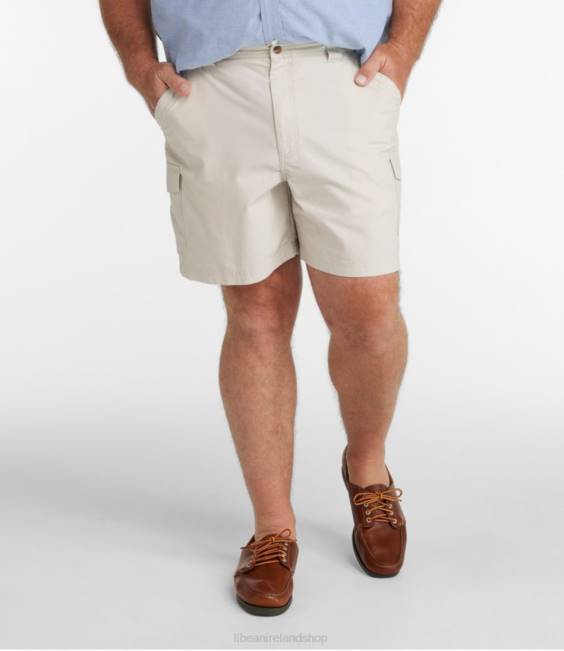 LLBean Tropic-Weight Cargo Shorts Men J46J4705 Clothing Stone