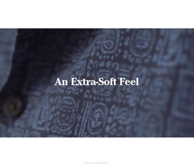 LLBean Tropics Shirt Men J46J6444 Clothing Mallard Blue Bandana