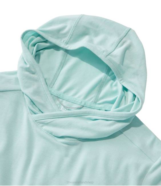 LLBean Tropicwear Comfort Hoodie Women J46J5258 Clothing Fern