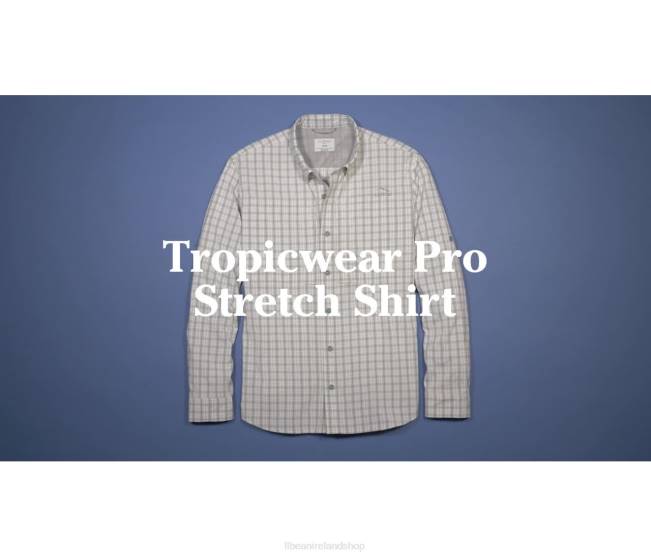 LLBean Tropicwear Pro Stretch Shirt Men J46J462 Clothing Sea Pine