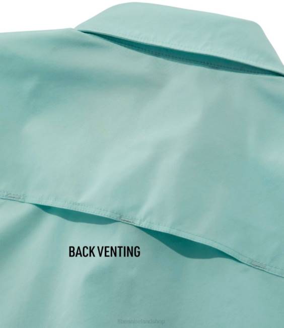 LLBean Tropicwear Pro Stretch Shirt Women J46J4887 Clothing White