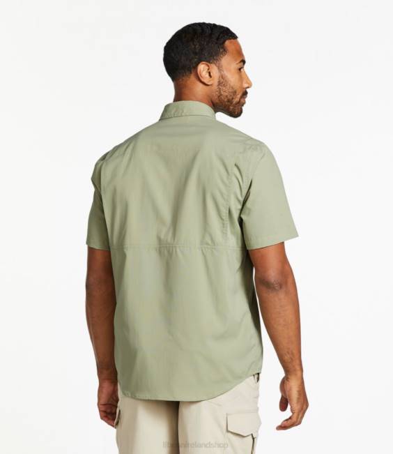LLBean Tropicwear Shirt Men J46J6949 Clothing Dusty Sage