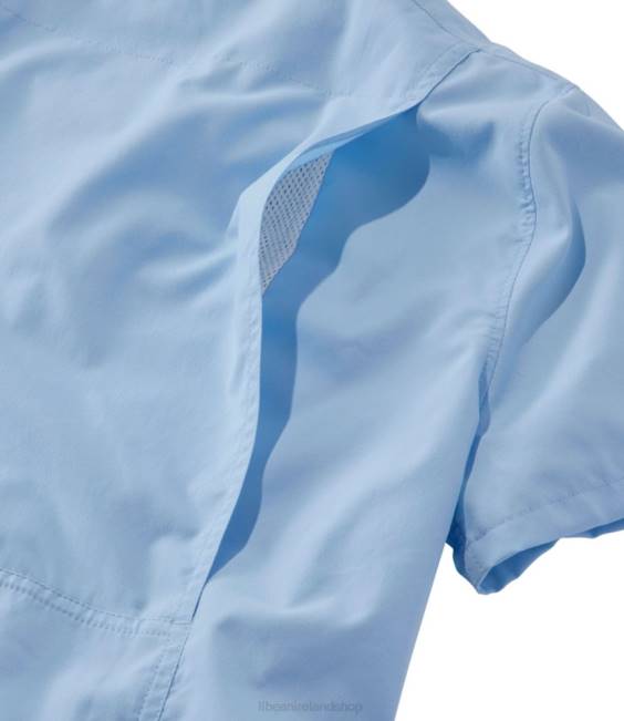 LLBean Tropicwear Shirt Women J46J3159 Clothing Mineral Blue
