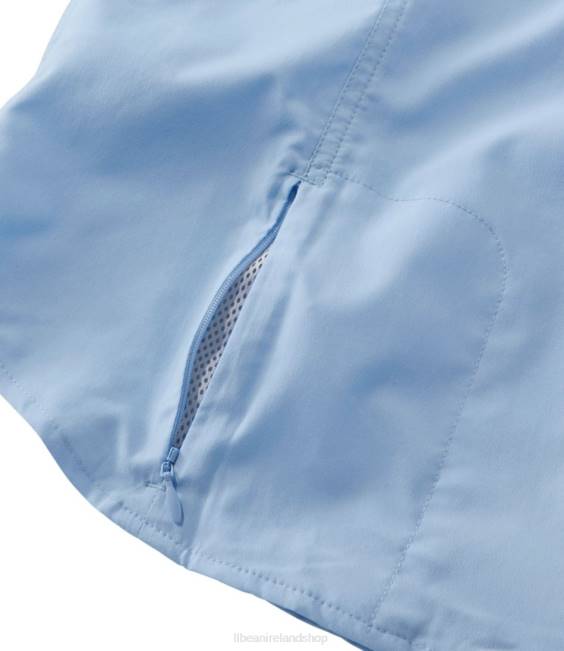 LLBean Tropicwear Shirt Women J46J4764 Clothing Lapis Quartz