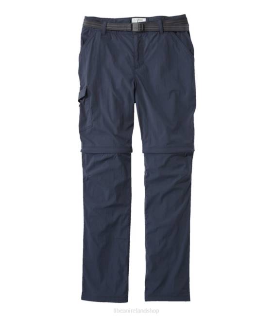 LLBean Tropicwear Zip-Off Pants Women J46J386 Clothing Carbon Navy