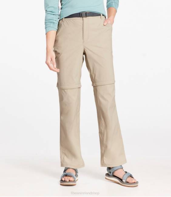 LLBean Tropicwear Zip-Off Pants Women J46J386 Clothing Carbon Navy