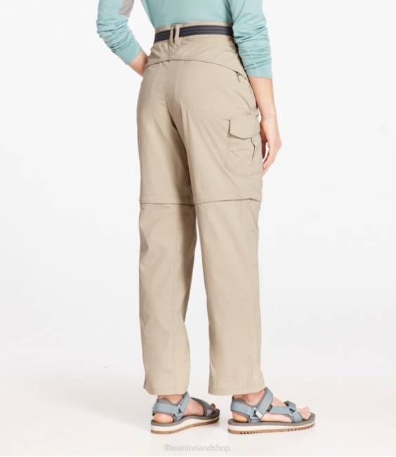 LLBean Tropicwear Zip-Off Pants Women J46J386 Clothing Carbon Navy