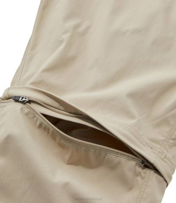 LLBean Tropicwear Zip-Off Pants Women J46J4850 Clothing Soft Sand