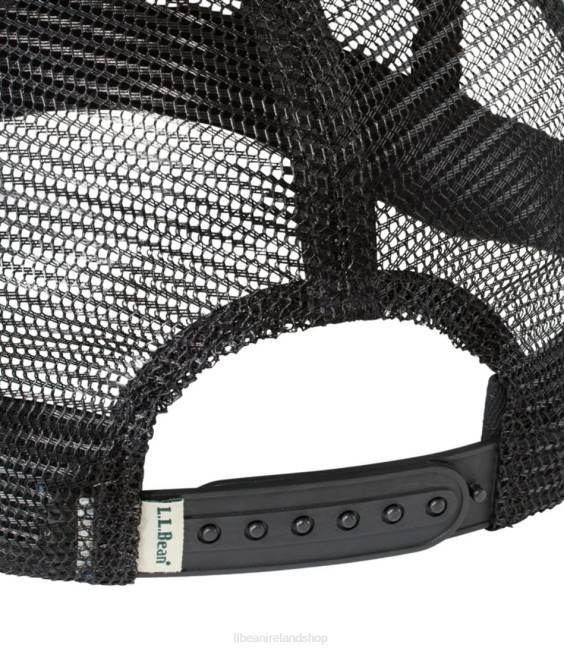 LLBean Trucker Hat Logo Men J46J645 Accessories Mountain Red Buffalo Plaid