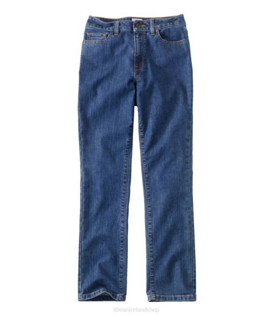 LLBean True Shape Ankle Jeans Women J46J469 Clothing Stonewashed
