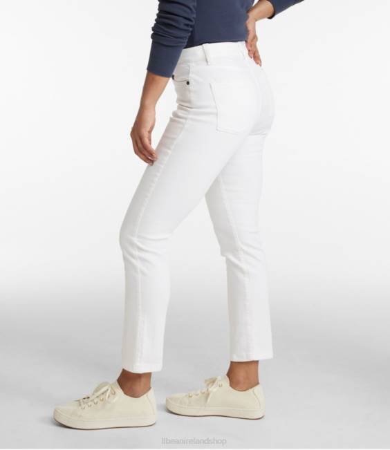 LLBean True Shape Ankle Jeans Women J46J4830 Clothing White