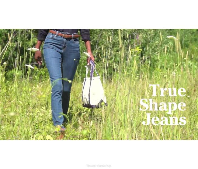 LLBean True Shape Jeans Women J46J310 Clothing Washed Indigo