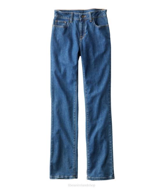 LLBean True Shape Jeans Women J46J59 Clothing Washed Indigo