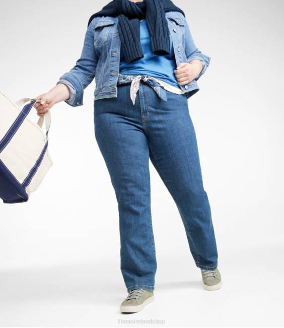 LLBean True Shape Jeans Women J46J6437 Clothing Light Indigo