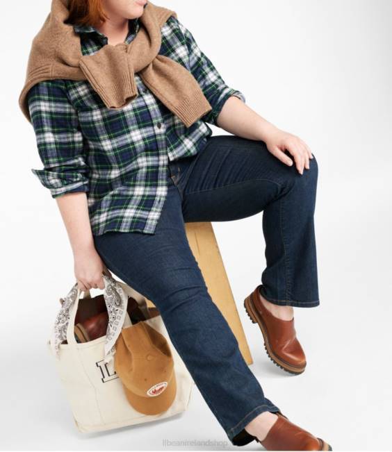 LLBean True Shape Jeans Women J46J6900 Clothing Rinsed