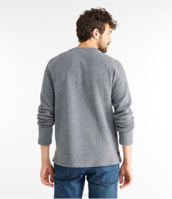 LLBean Tumbled Sherpa Men J46J4962 Clothing Platinum