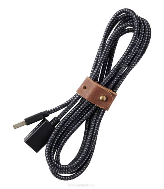 LLBean USB Outdoor Extension Cord Unisex J46J2882 Home Decor Black