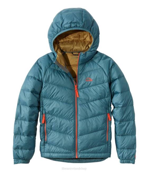 LLBean Ultralight 650 Down Jacket Kids J46J6079 Outerwear Storm Teal