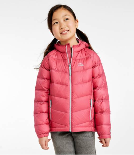 LLBean Ultralight 650 Down Jacket Kids J46J6079 Outerwear Storm Teal