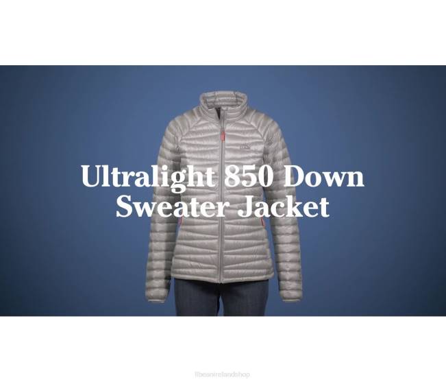 LLBean Ultralight 850 Down Sweater Women J46J853 Outerwear Faded Jade