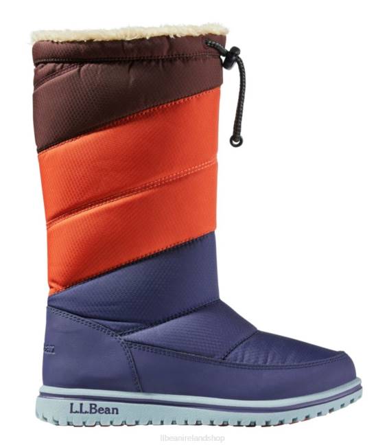 LLBean Ultralight Snow Boots Kids J46J1178 Footwear Night/Orange