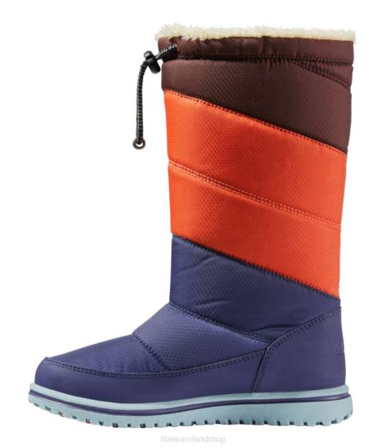 LLBean Ultralight Snow Boots Kids J46J1178 Footwear Night/Orange