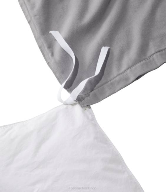 LLBean Ultrasoft Comfort Flannel Comforter Cover Unisex J46J7270 Bedding Natural