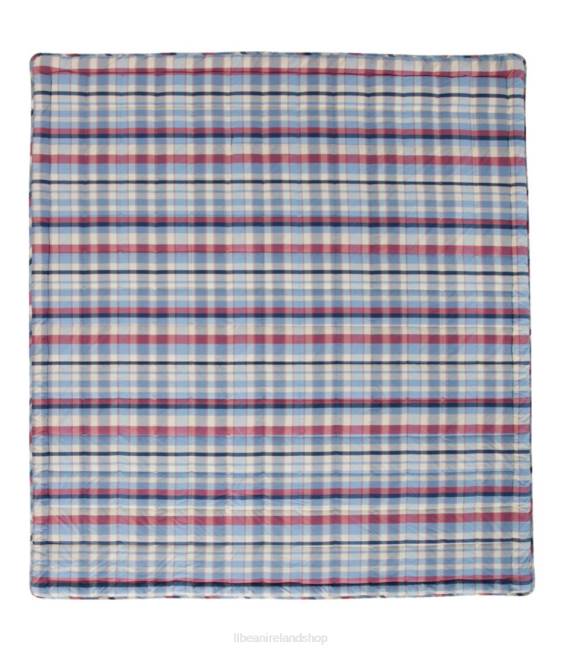LLBean Ultrasoft Cotton Comforter Plaid Unisex J46J4560 Bedding Mineral Red
