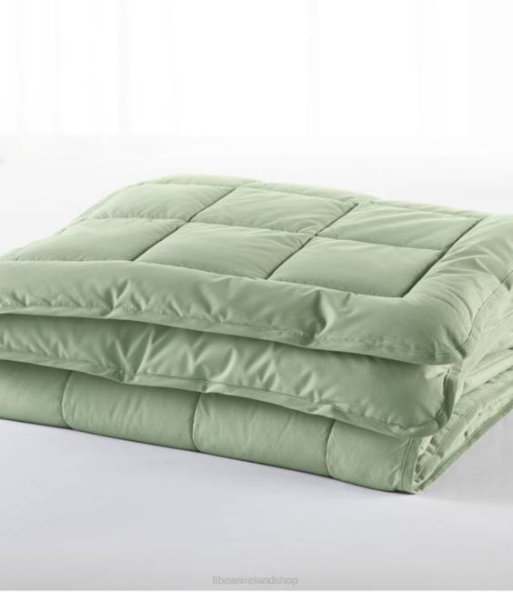 LLBean Ultrasoft Cotton Comforter Unisex J46J2458 Bedding Mineral Green