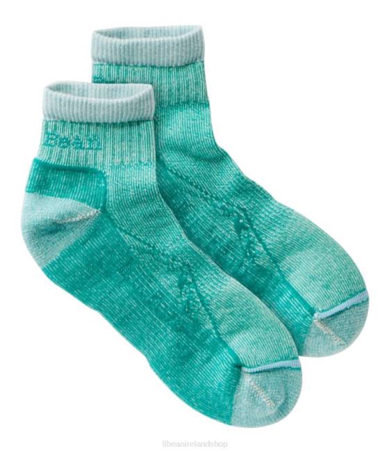 LLBean Unisex Cresta Wool No Fly Zone Lightweight Hiking Socks Men J46J1073 Accessories Light Kelly