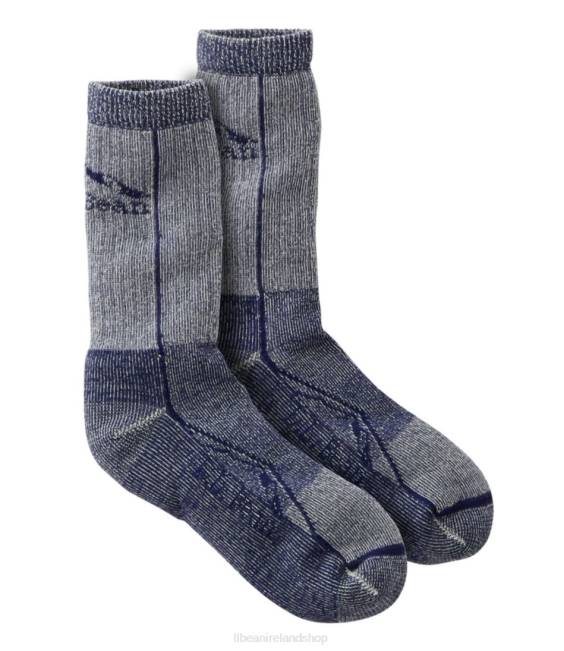 LLBean Unisex Cresta Wool No Fly Zone Lightweight Hiking Socks Men J46J6912 Accessories Night