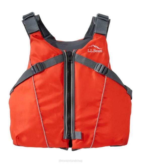 LLBean Universal Fit Mesh-Back PFD Unisex J46J1396 Water Sports Orange