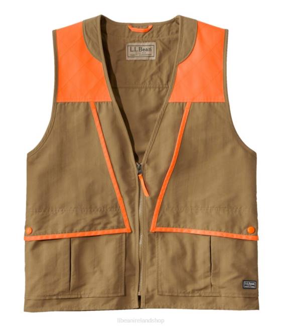 LLBean Upland Hunting Vest Men J46J136 Outdoor Equipment Fatigue Green