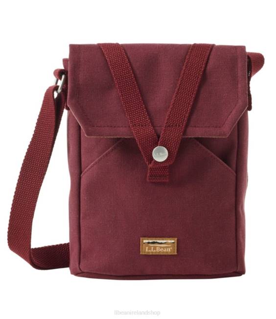 LLBean Utility Crossbody Unisex J46J2365 Accessories Burgundy