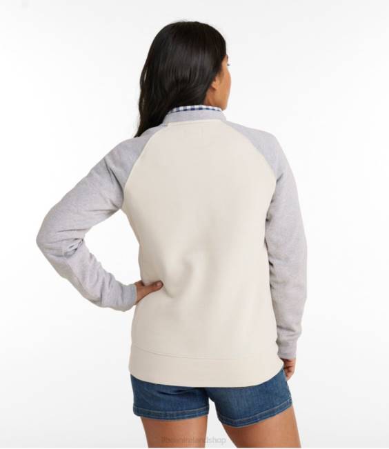 LLBean Vacationland Sweatshirt Men J46J3408 Clothing Pale Khaki