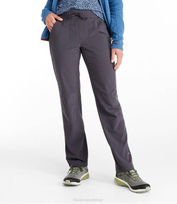 LLBean VentureStretch Trail Pants Women J46J3044 Clothing Granite