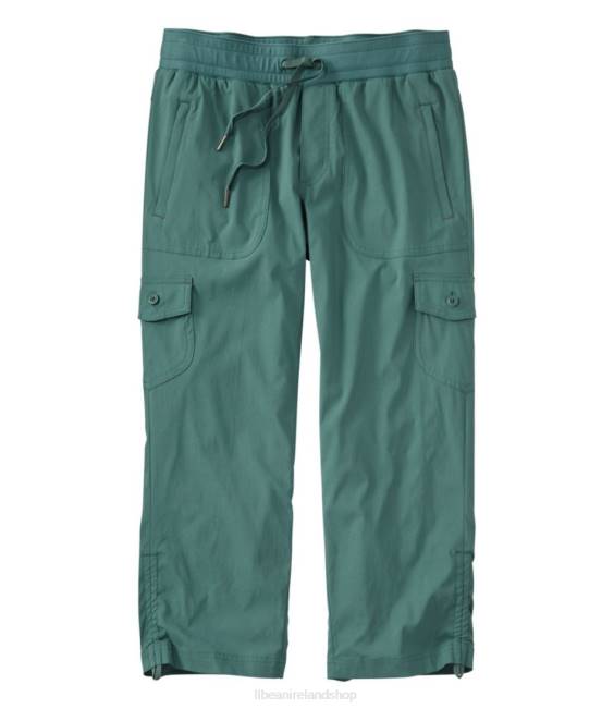 LLBean Vista Camp Pants Women J46J2954 Clothing Soft Spruce