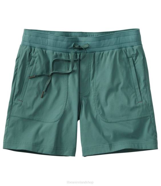LLBean Vista Camp Shorts Women J46J3105 Clothing Soft Spruce