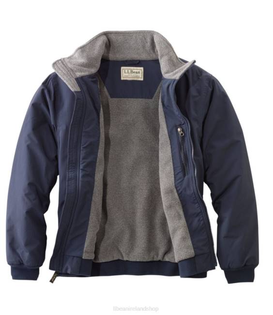 LLBean Warm-Up Jacket Men J46J6042 Outerwear Taupe Brown