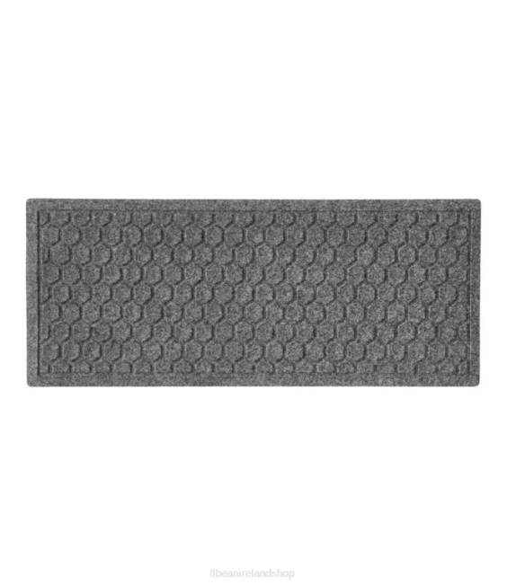 LLBean Washable Waterhog Boot Mat Honeycomb Unisex J46J6837 Home Goods Gray