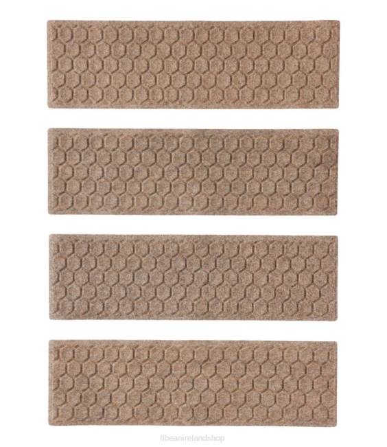 LLBean Washable Waterhog Mat Set of Four Unisex J46J2665 Home Goods Sand