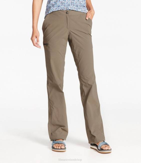 LLBean Water-Repellent Comfort Trail Pants Women J46J2968 Clothing Coastal Dune