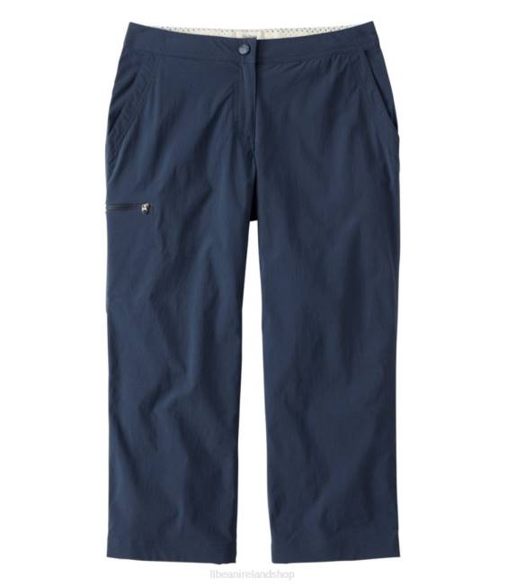 LLBean Water-Repellent Comfort Trail Pants Women J46J3178 Clothing Nautical Navy