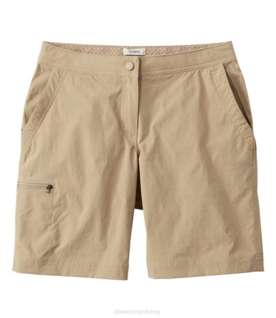 LLBean Water-Repellent Comfort Trail Shorts Women J46J3138 Clothing Coastal Dune