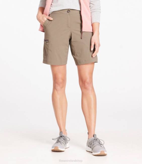 LLBean Water-Repellent Comfort Trail Shorts Women J46J3138 Clothing Coastal Dune